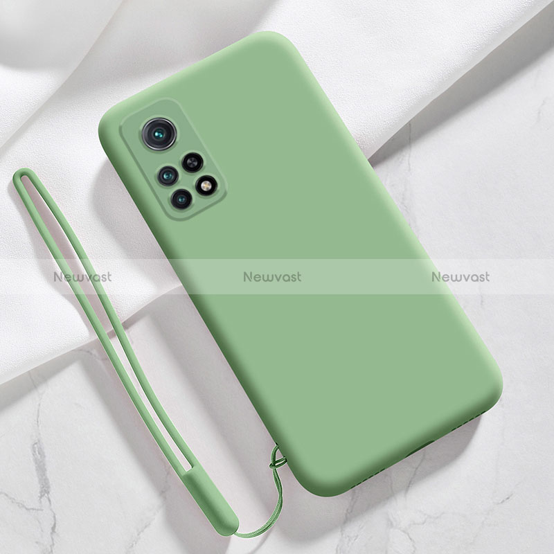 Ultra-thin Silicone Gel Soft Case 360 Degrees Cover YK1 for Xiaomi Redmi K30S 5G Green