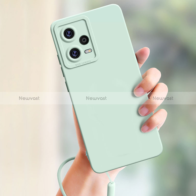 Ultra-thin Silicone Gel Soft Case 360 Degrees Cover YK2 for Xiaomi Redmi Note 12 5G