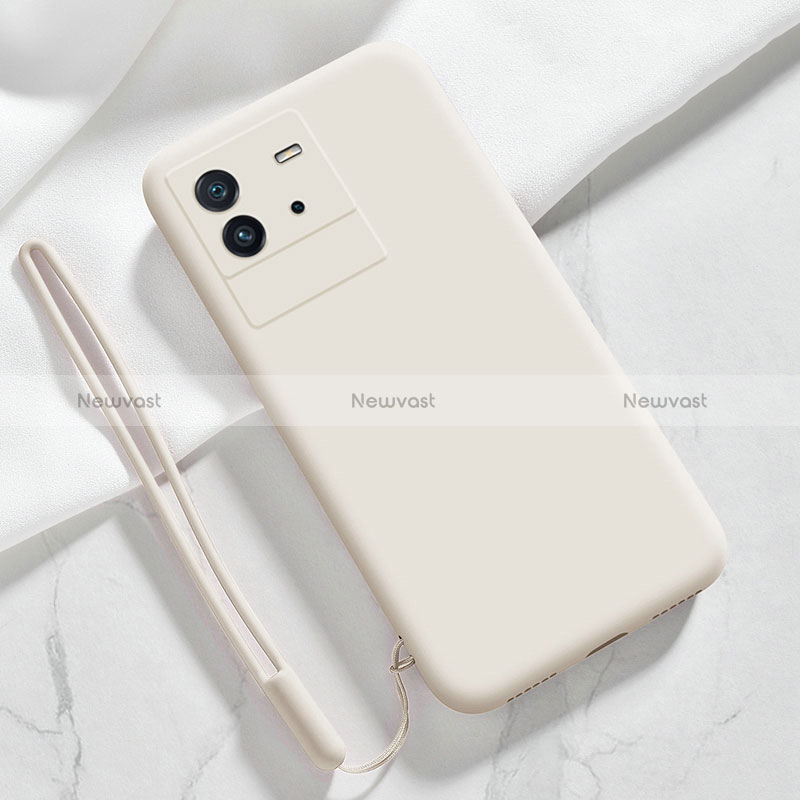 Ultra-thin Silicone Gel Soft Case 360 Degrees Cover YK3 for Vivo iQOO Neo6 5G