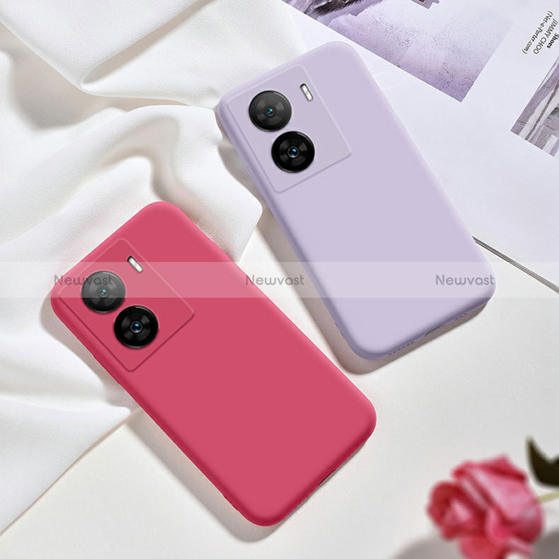Ultra-thin Silicone Gel Soft Case 360 Degrees Cover YK3 for Vivo iQOO Z7 5G