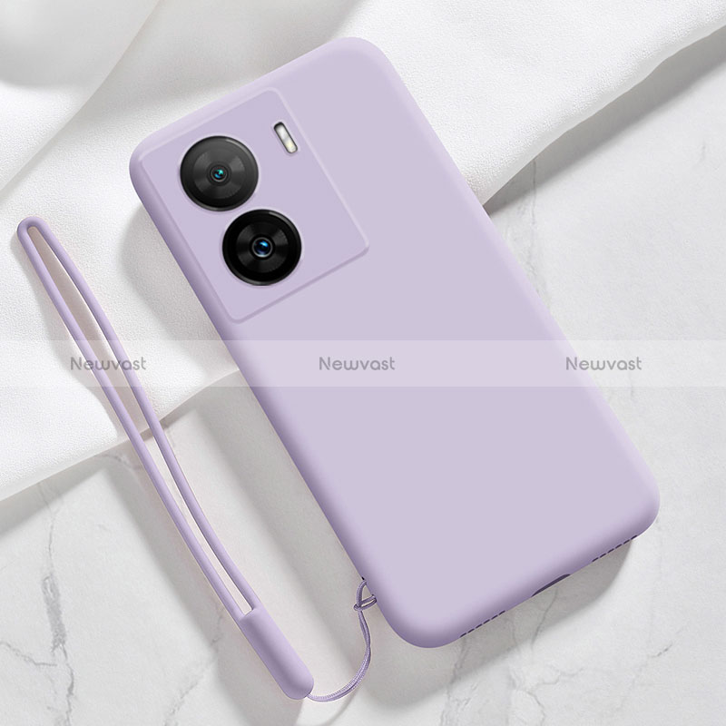 Ultra-thin Silicone Gel Soft Case 360 Degrees Cover YK3 for Vivo iQOO Z7 5G