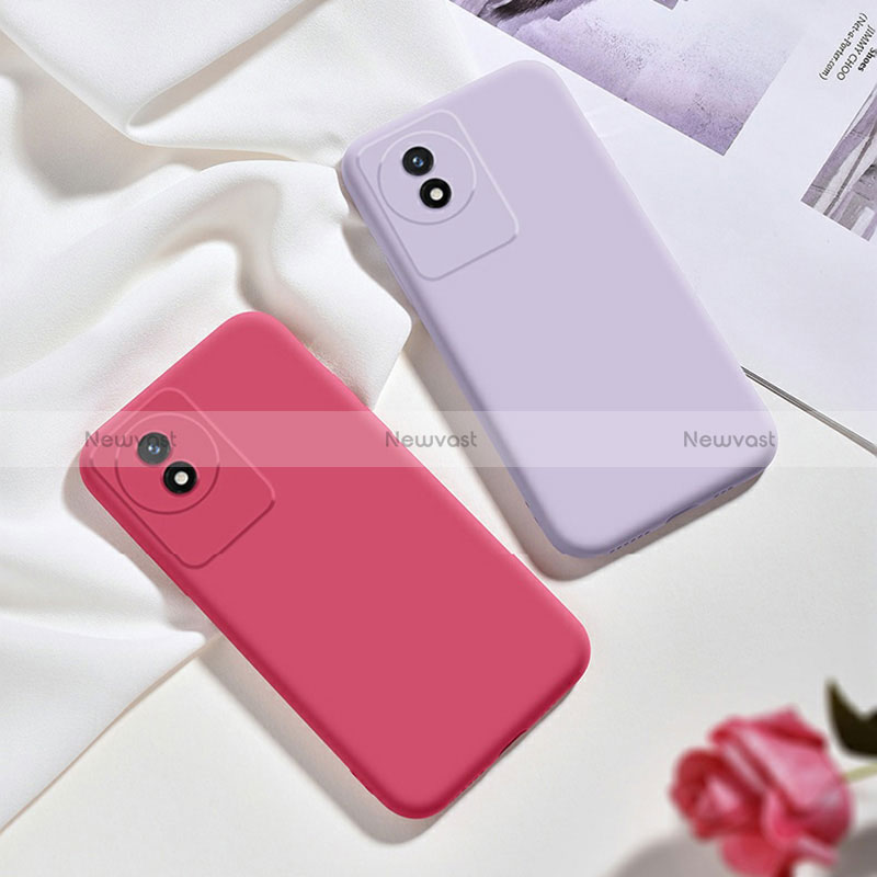 Ultra-thin Silicone Gel Soft Case 360 Degrees Cover YK3 for Vivo Y11 (2023)
