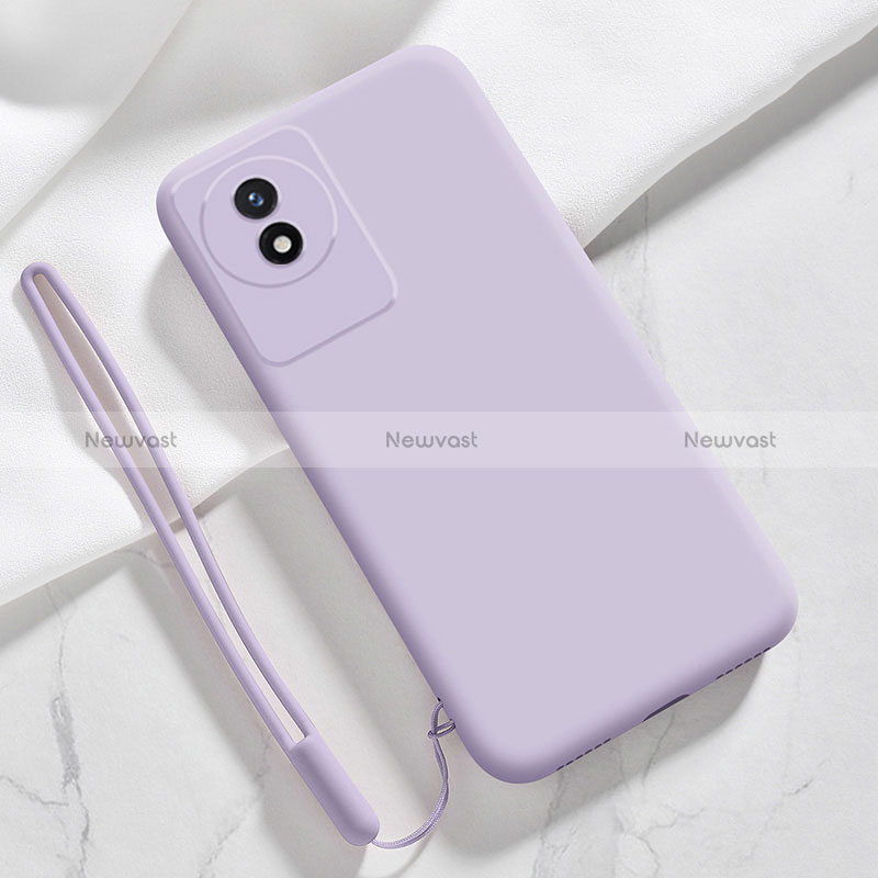 Ultra-thin Silicone Gel Soft Case 360 Degrees Cover YK3 for Vivo Y11 (2023)
