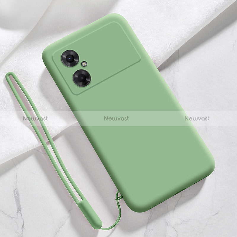 Ultra-thin Silicone Gel Soft Case 360 Degrees Cover YK3 for Xiaomi Redmi Note 11R 5G Green
