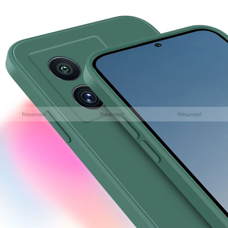 Ultra-thin Silicone Gel Soft Case 360 Degrees Cover YK4 for Vivo iQOO 10 Pro 5G