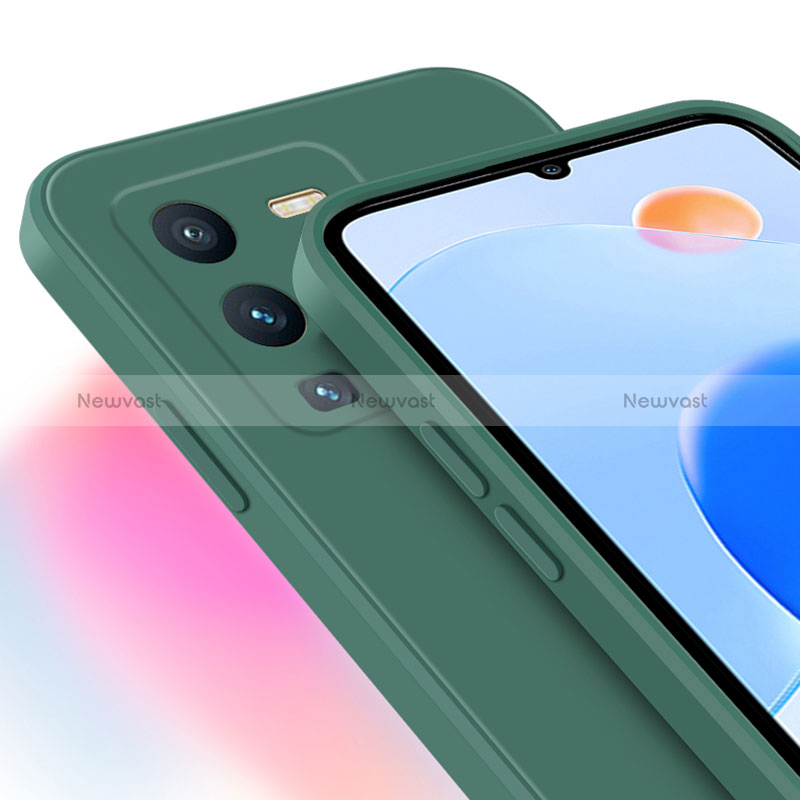 Ultra-thin Silicone Gel Soft Case 360 Degrees Cover YK4 for Vivo V25 Pro 5G
