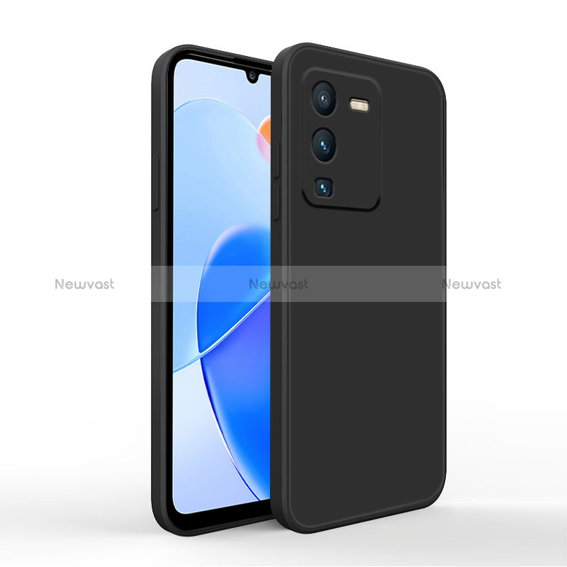 Ultra-thin Silicone Gel Soft Case 360 Degrees Cover YK4 for Vivo V25 Pro 5G