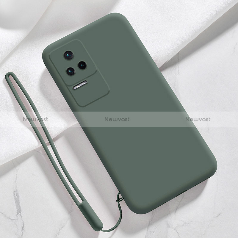 Ultra-thin Silicone Gel Soft Case 360 Degrees Cover YK4 for Xiaomi Poco F4 5G