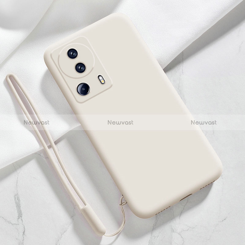 Ultra-thin Silicone Gel Soft Case 360 Degrees Cover YK5 for Xiaomi Mi 12 Lite NE 5G White