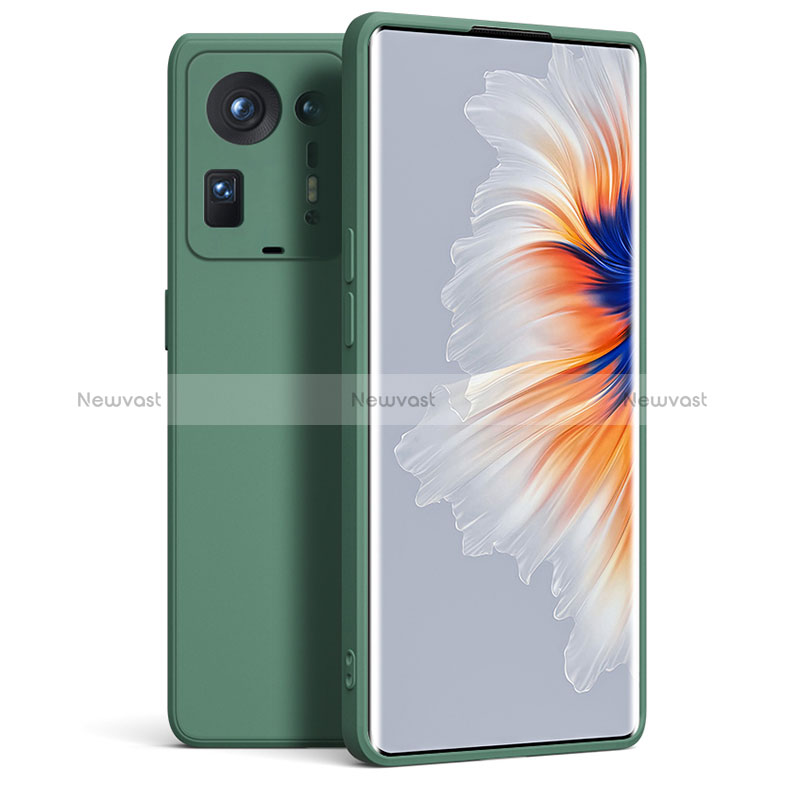 Ultra-thin Silicone Gel Soft Case 360 Degrees Cover YK5 for Xiaomi Mi Mix 4 5G Green