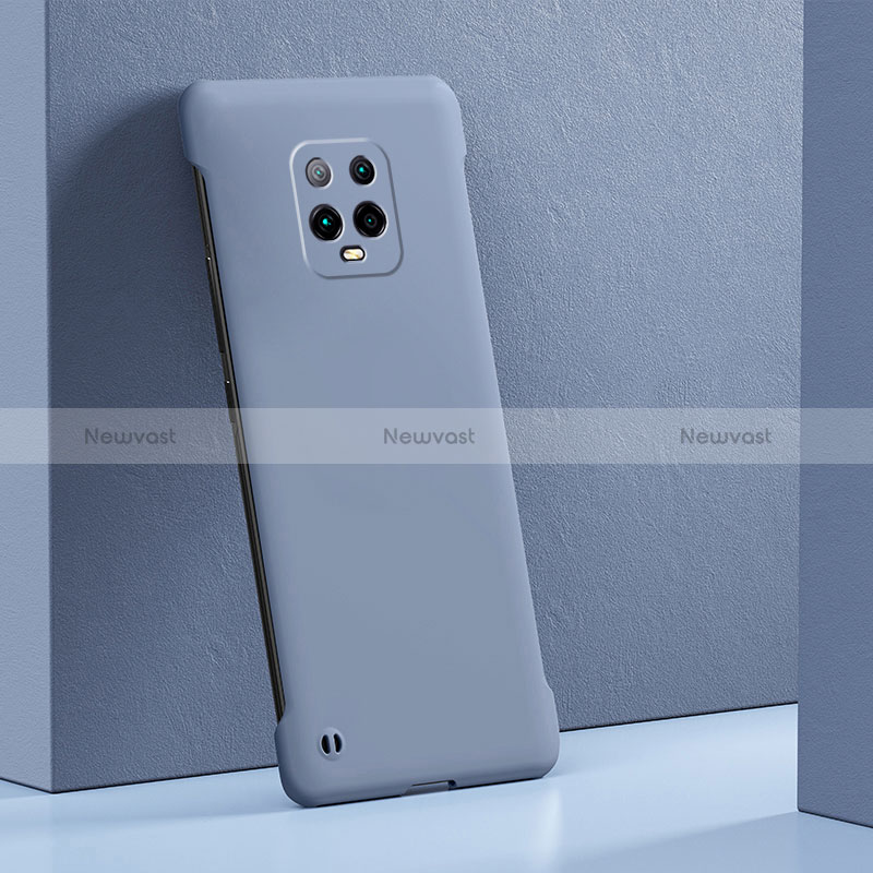 Ultra-thin Silicone Gel Soft Case 360 Degrees Cover YK5 for Xiaomi Redmi 10X 5G Lavender Gray