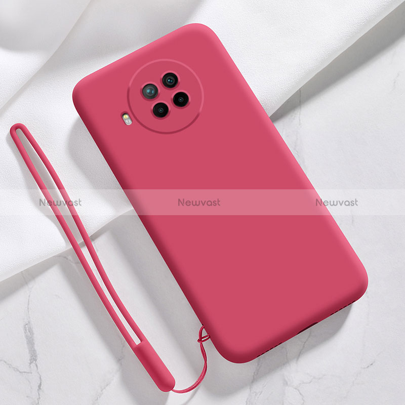 Ultra-thin Silicone Gel Soft Case 360 Degrees Cover YK6 for Xiaomi Mi 10T Lite 5G Red