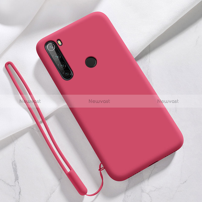 Ultra-thin Silicone Gel Soft Case 360 Degrees Cover YK6 for Xiaomi Redmi Note 8 (2021)