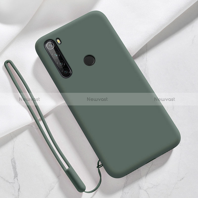 Ultra-thin Silicone Gel Soft Case 360 Degrees Cover YK6 for Xiaomi Redmi Note 8 (2021)