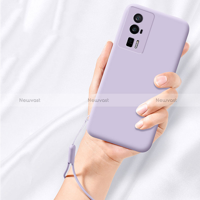 Ultra-thin Silicone Gel Soft Case 360 Degrees Cover YK8 for Xiaomi Poco F5 Pro 5G