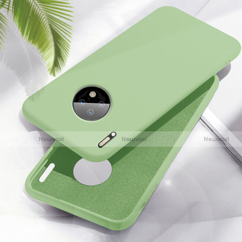 Ultra-thin Silicone Gel Soft Case 360 Degrees Cover Z05 for Huawei Mate 30 Green