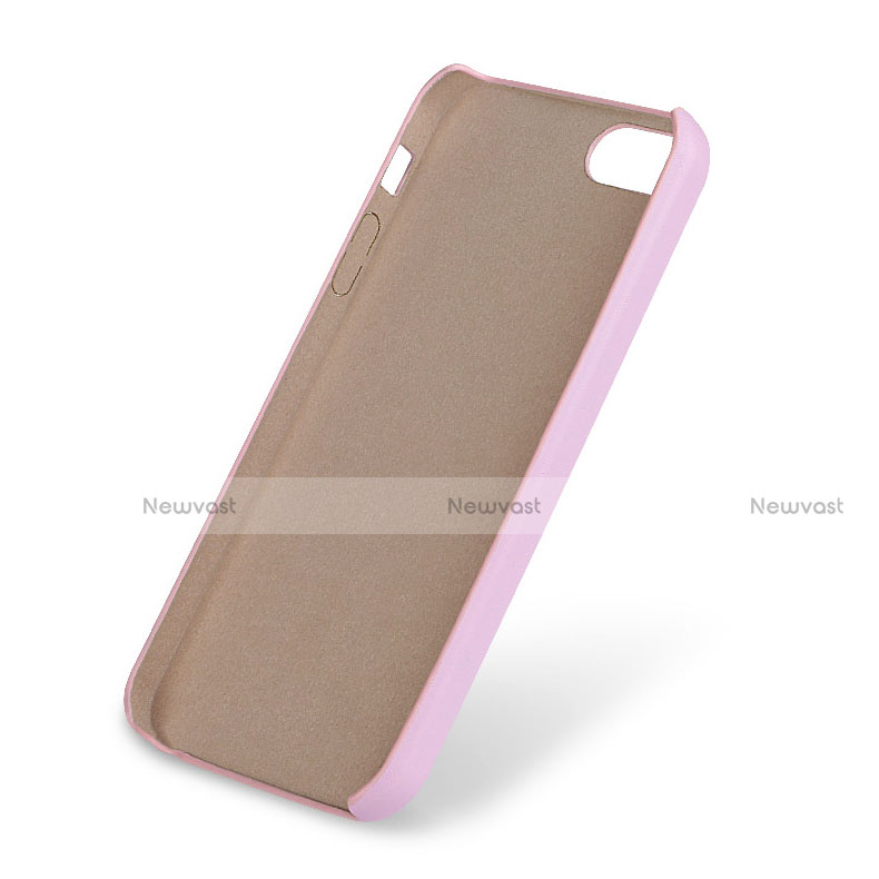 Ultra-thin Silicone Gel Soft Case 360 Degrees for Apple iPhone 5 Pink