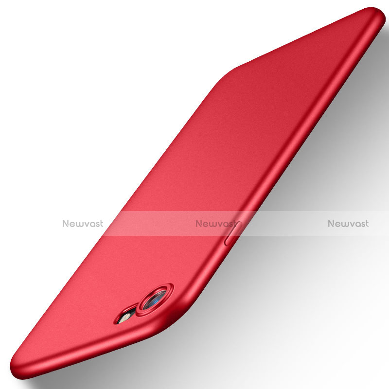 Ultra-thin Silicone Gel Soft Case 360 Degrees for Apple iPhone SE (2020) Red