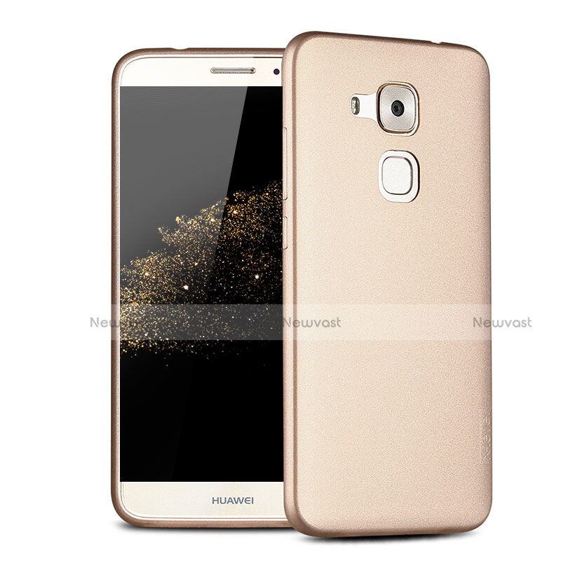 Ultra-thin Silicone Gel Soft Case 360 Degrees for Huawei G9 Plus Gold