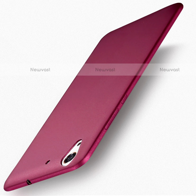 Ultra-thin Silicone Gel Soft Case 360 Degrees for Huawei Honor 5A Purple