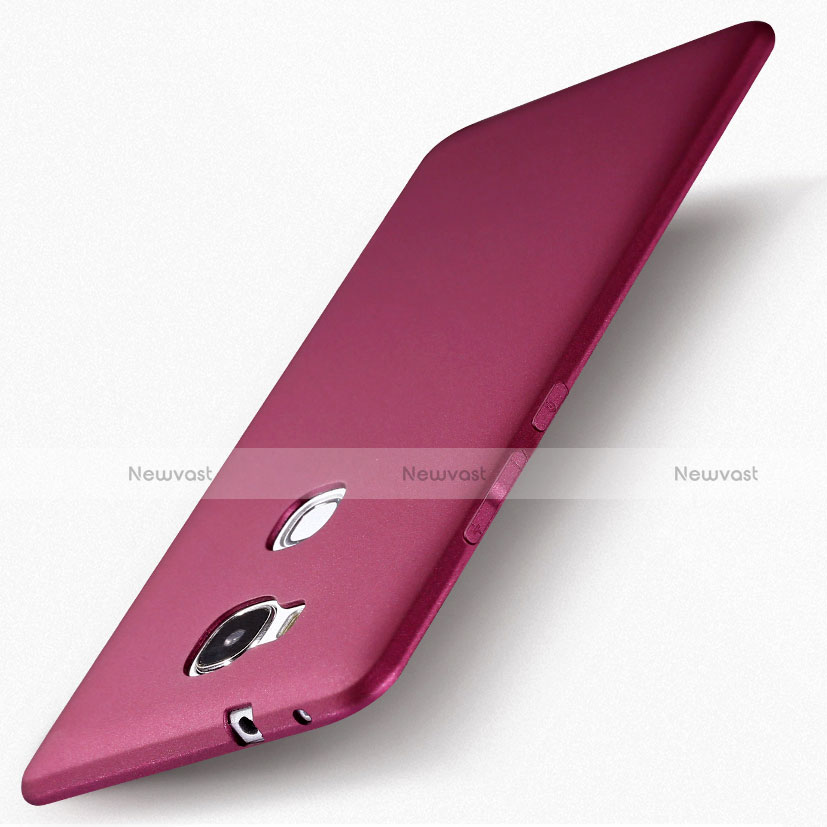 Ultra-thin Silicone Gel Soft Case 360 Degrees for Huawei Honor X5 Purple