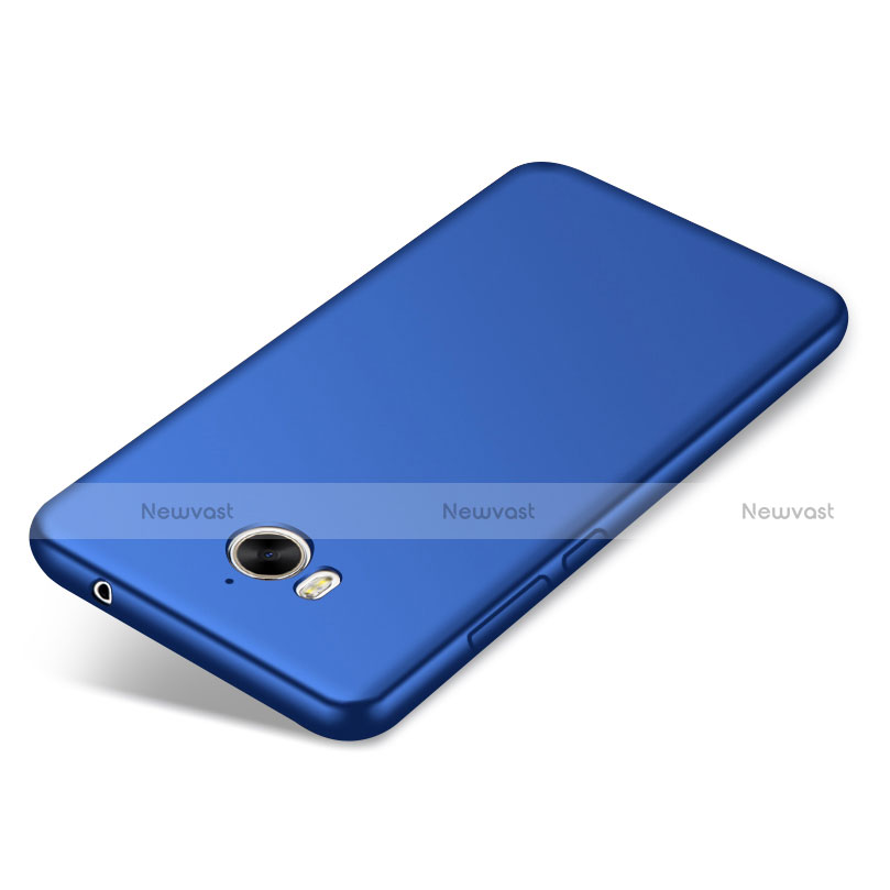 Ultra-thin Silicone Gel Soft Case 360 Degrees for Huawei Nova Young Blue