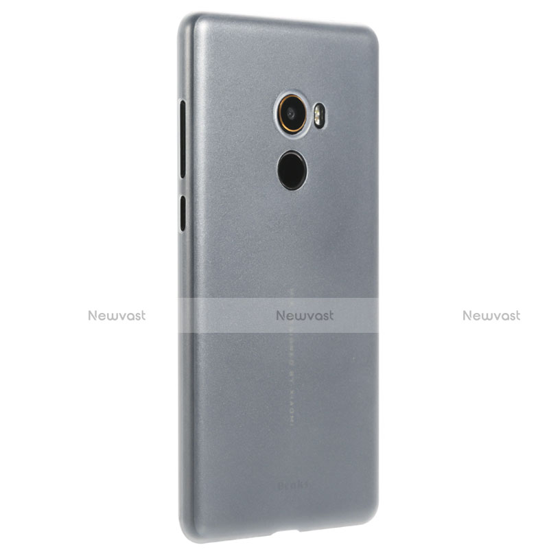 Ultra-thin Silicone Gel Soft Case 360 Degrees for Xiaomi Mi Mix 2 Gray