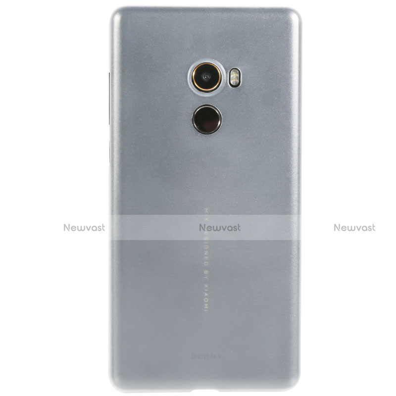 Ultra-thin Silicone Gel Soft Case 360 Degrees for Xiaomi Mi Mix Evo Gray