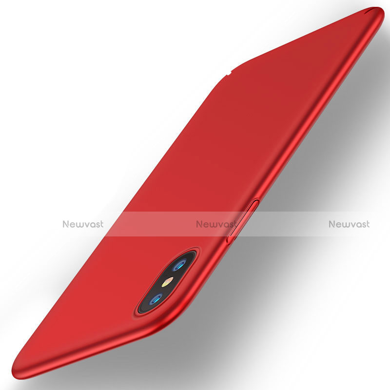 Ultra-thin Silicone Gel Soft Case C01 for Apple iPhone Xs Max Red