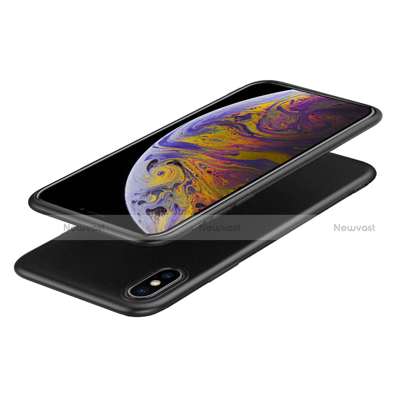 Ultra-thin Silicone Gel Soft Case C03 for Apple iPhone Xs Black