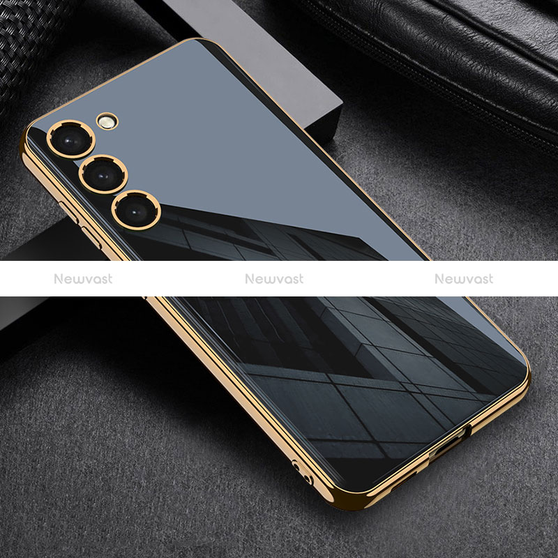 Ultra-thin Silicone Gel Soft Case Cover AC1 for Samsung Galaxy S21 Plus 5G Black