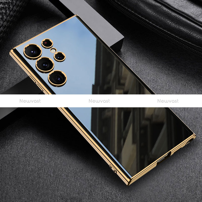 Ultra-thin Silicone Gel Soft Case Cover AC1 for Samsung Galaxy S21 Ultra 5G Black