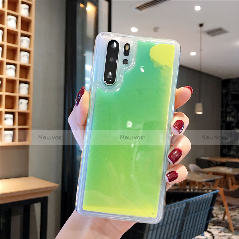 Ultra-thin Silicone Gel Soft Case Cover C01 for Huawei P30 Pro New Edition Green