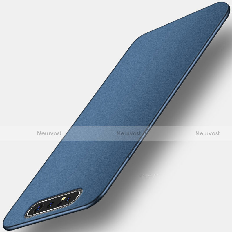 Ultra-thin Silicone Gel Soft Case Cover C01 for Samsung Galaxy A80 Blue