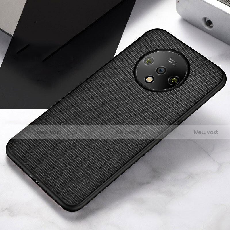 Ultra-thin Silicone Gel Soft Case Cover C02 for OnePlus 7T Black