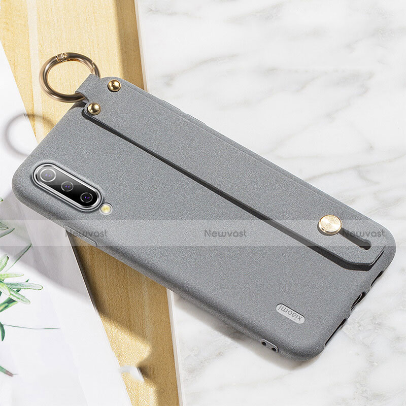 Ultra-thin Silicone Gel Soft Case Cover C02 for Xiaomi Mi A3 Gray