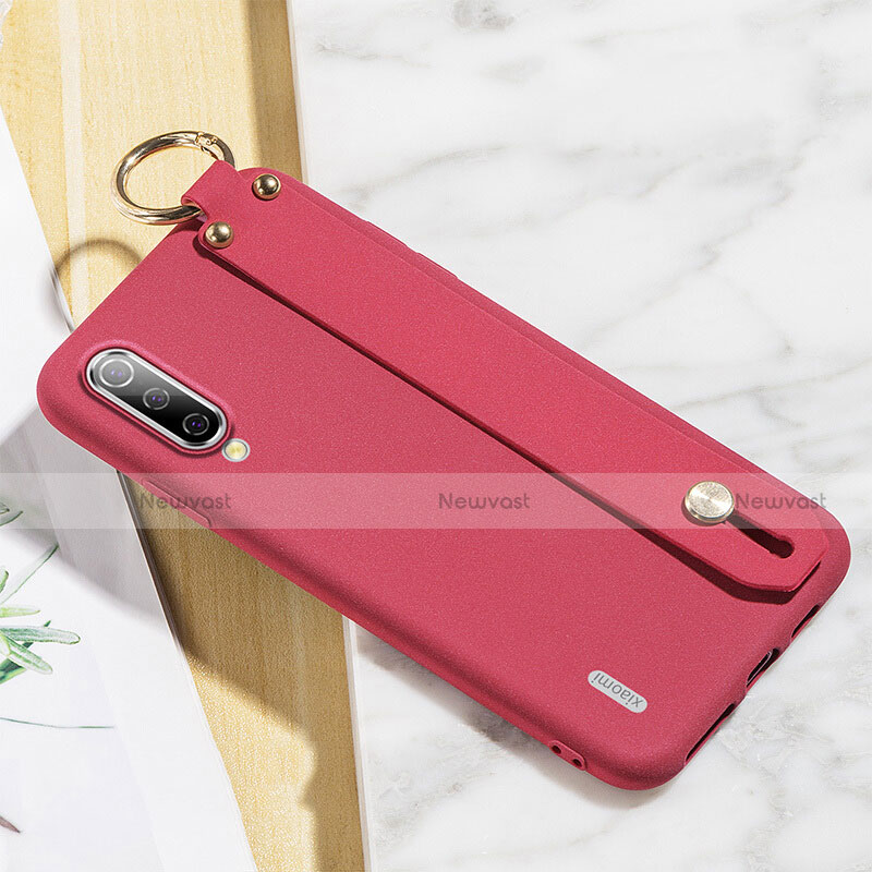 Ultra-thin Silicone Gel Soft Case Cover C02 for Xiaomi Mi A3 Red