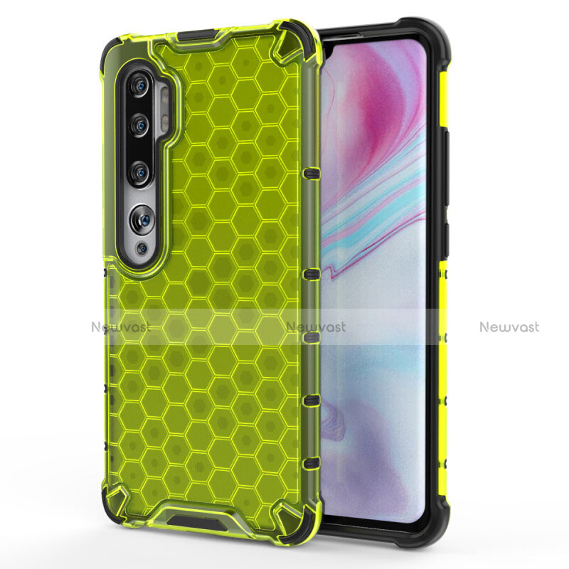 Ultra-thin Silicone Gel Soft Case Cover C02 for Xiaomi Mi Note 10 Green