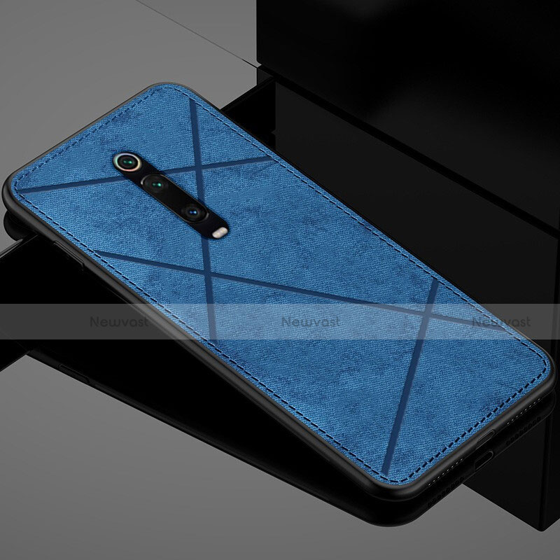 Ultra-thin Silicone Gel Soft Case Cover C03 for Xiaomi Mi 9T Pro Blue