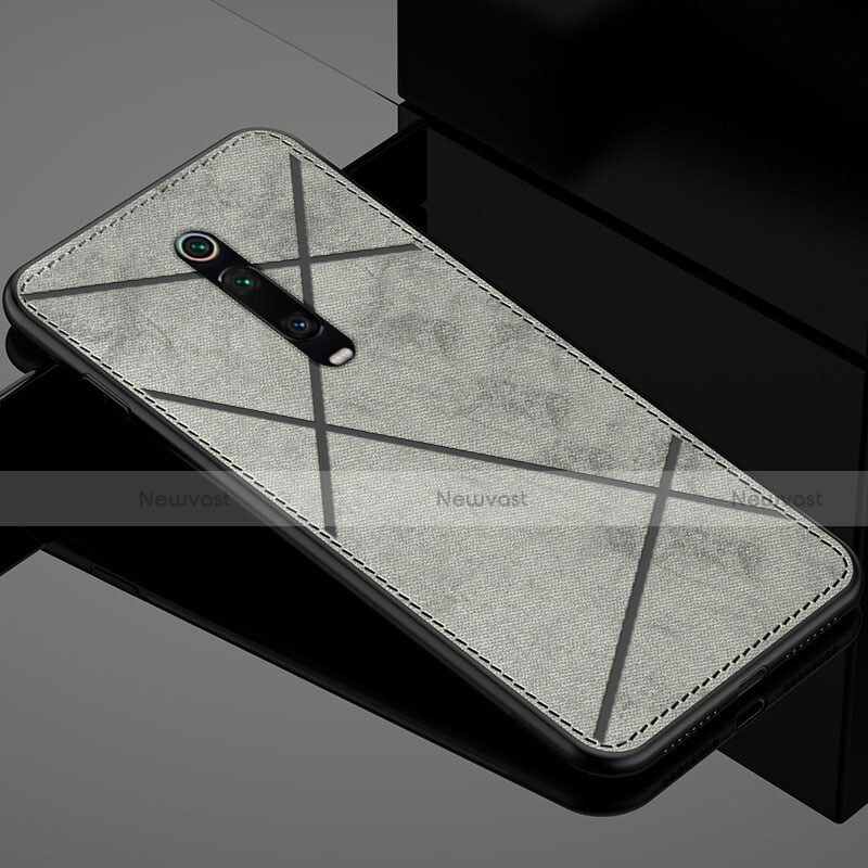 Ultra-thin Silicone Gel Soft Case Cover C03 for Xiaomi Mi 9T Pro Gray