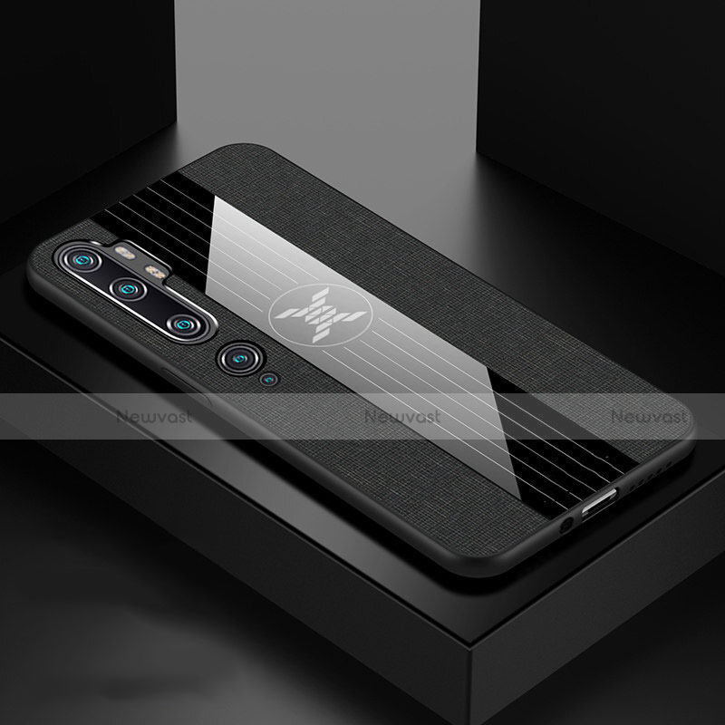 Ultra-thin Silicone Gel Soft Case Cover C03 for Xiaomi Mi Note 10 Black
