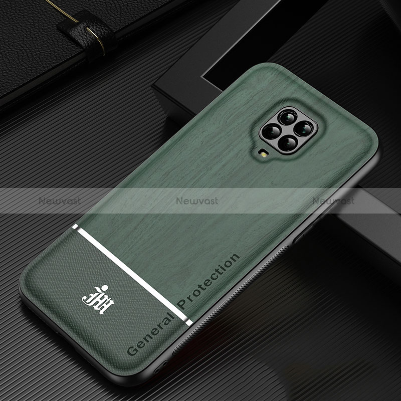 Ultra-thin Silicone Gel Soft Case Cover JM1 for Xiaomi Redmi Note 9 Pro Green