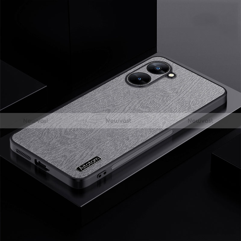 Ultra-thin Silicone Gel Soft Case Cover PB1 for Realme V30t 5G