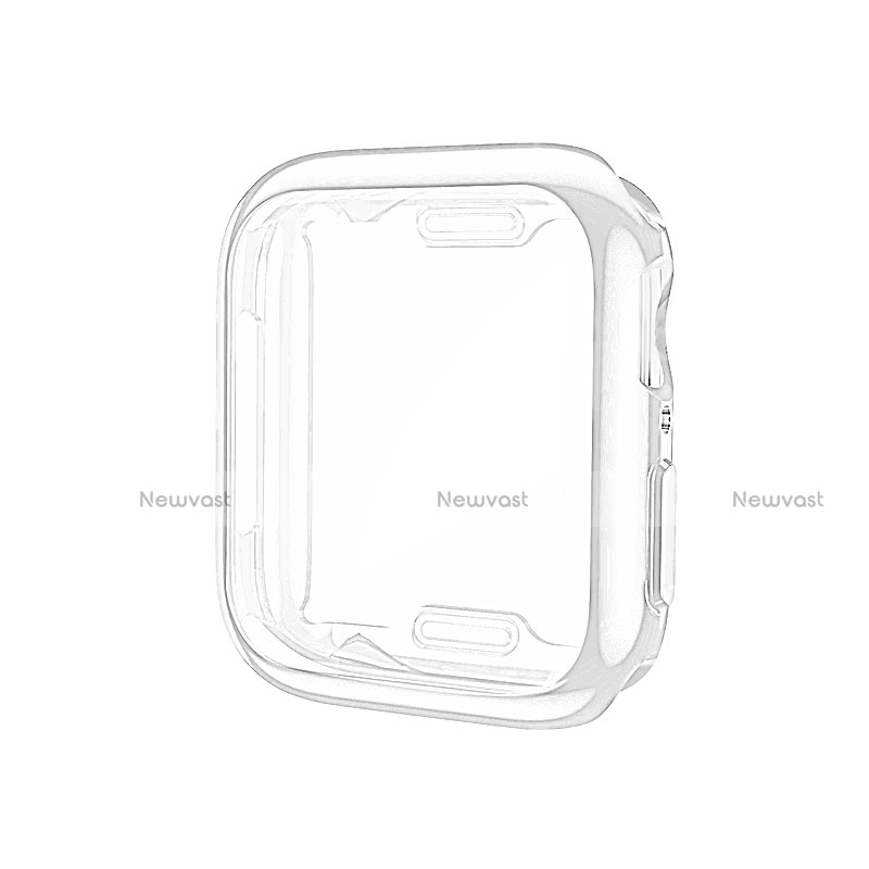 Ultra-thin Silicone Gel Soft Case Cover S01 for Apple iWatch 5 44mm