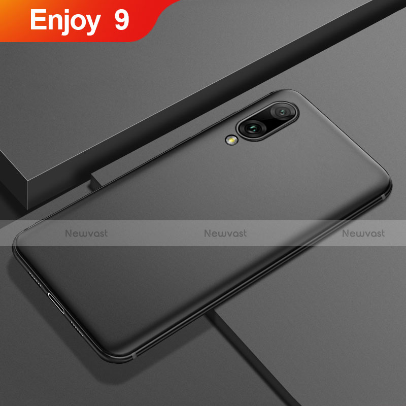Ultra-thin Silicone Gel Soft Case Cover S01 for Huawei Enjoy 9 Black