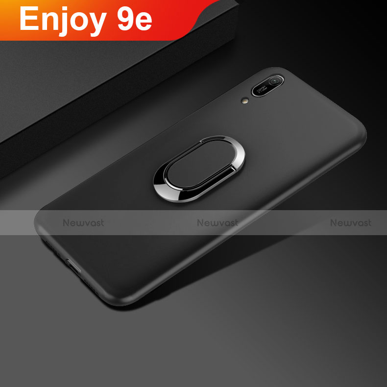 Ultra-thin Silicone Gel Soft Case Cover S01 for Huawei Enjoy 9e Black