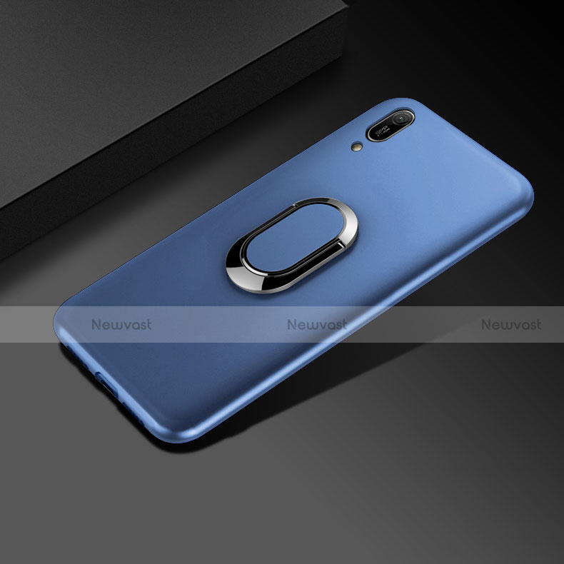 Ultra-thin Silicone Gel Soft Case Cover S01 for Huawei Enjoy 9e Blue