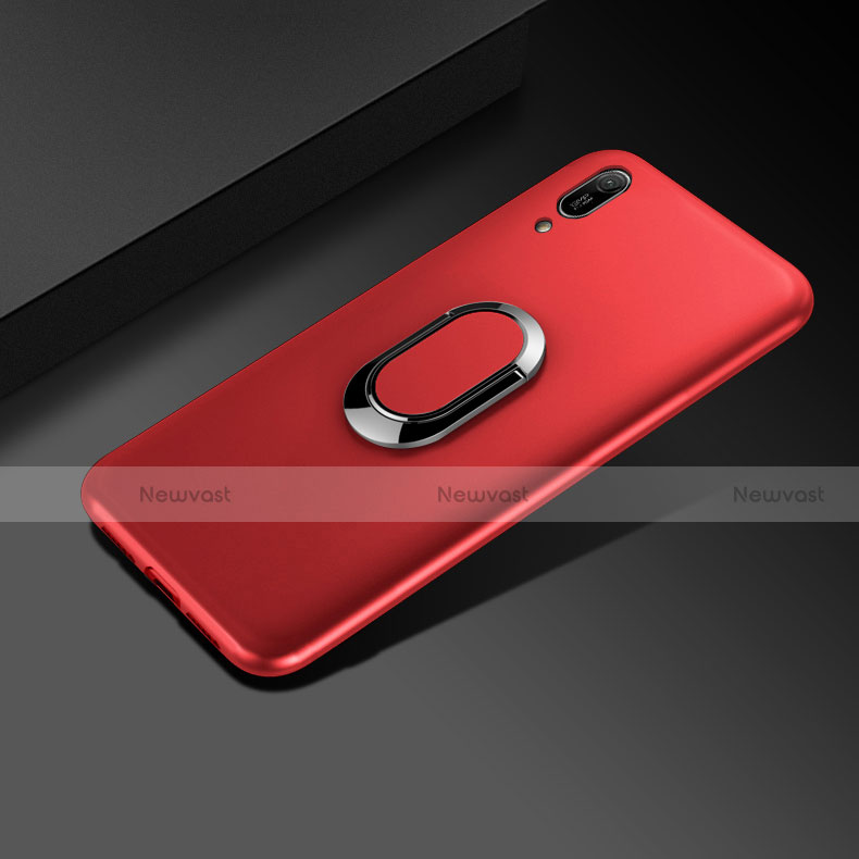Ultra-thin Silicone Gel Soft Case Cover S01 for Huawei Enjoy 9e Red
