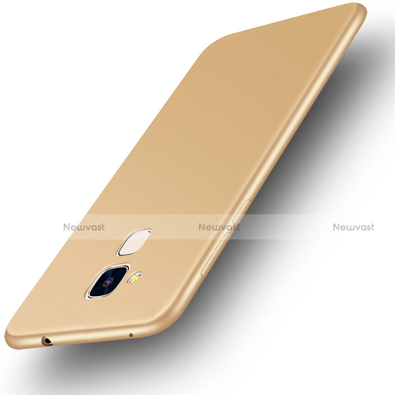 Ultra-thin Silicone Gel Soft Case Cover S01 for Huawei GR5 Mini Gold
