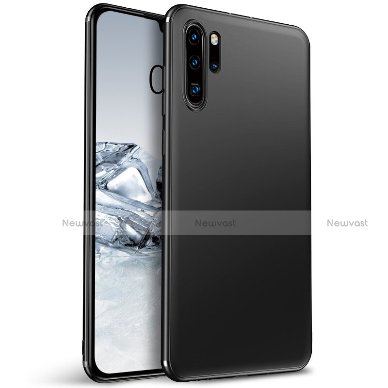 Ultra-thin Silicone Gel Soft Case Cover S01 for Huawei P30 Pro New Edition Black